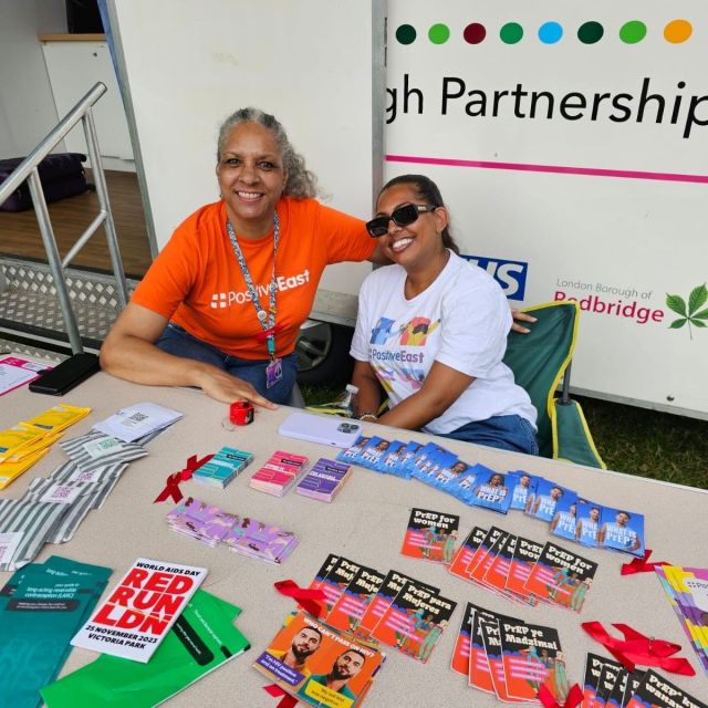 Positive East were at the Redbridge Disability Festival and The Tower Hamlets Together event last week carrying out HIV/STI testing and chatting to lots of people about all of the support and services available at Positive East. It was lovely to speak to so many people so thank you for everyone who came to our stall!

Well done to the team for being given the award of best stall at the Tower Hamlets Together event!!

To find out more about Positive East head to our website through the link in our bio.